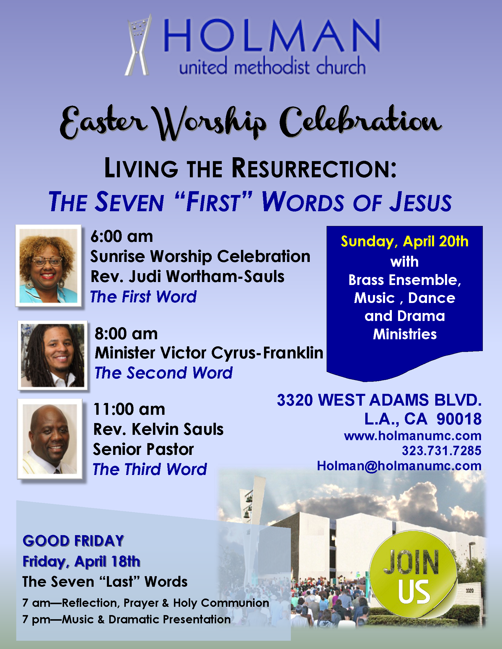 [Easter Worship Series] Living the Resurrection: The 7 First Words of