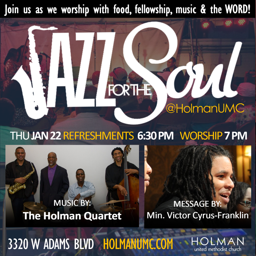 Jazz for the Soul - Square Flyer for social media and bulletin - 01-22-2015