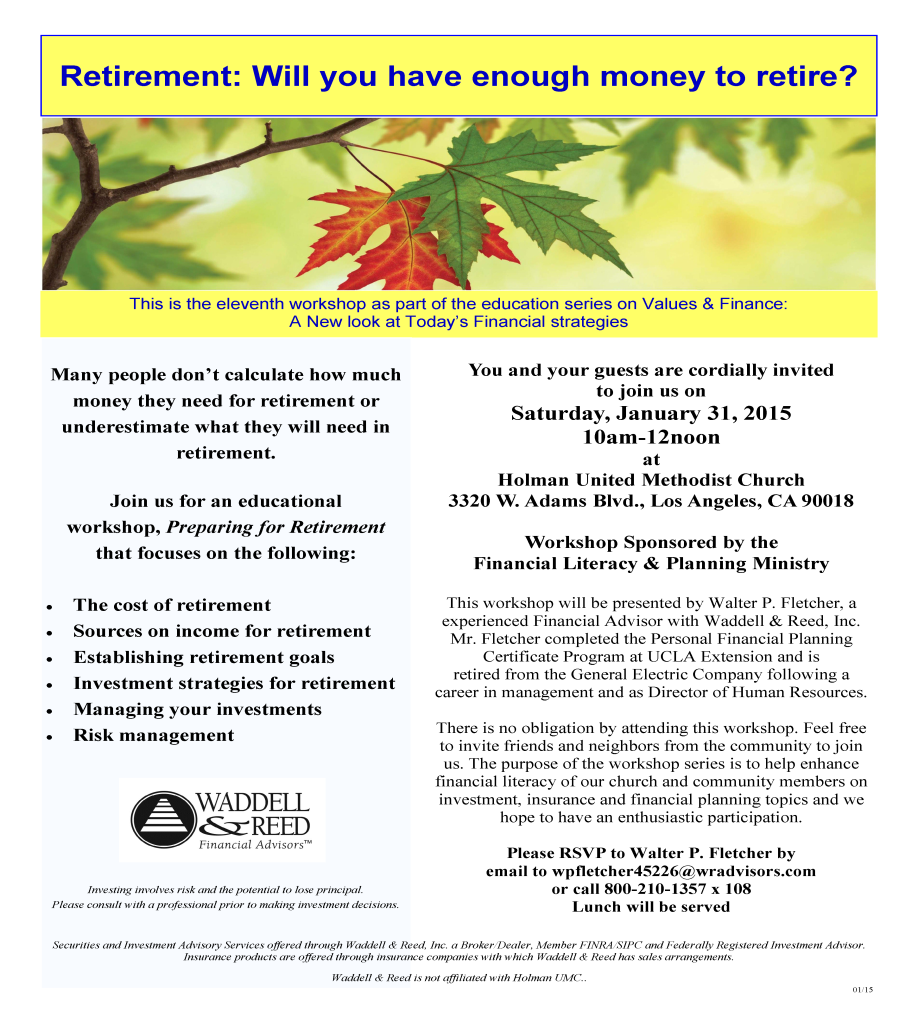 Retirement Workshop Emerald Jan 2015 - Revised 1-15-2015 (4)
