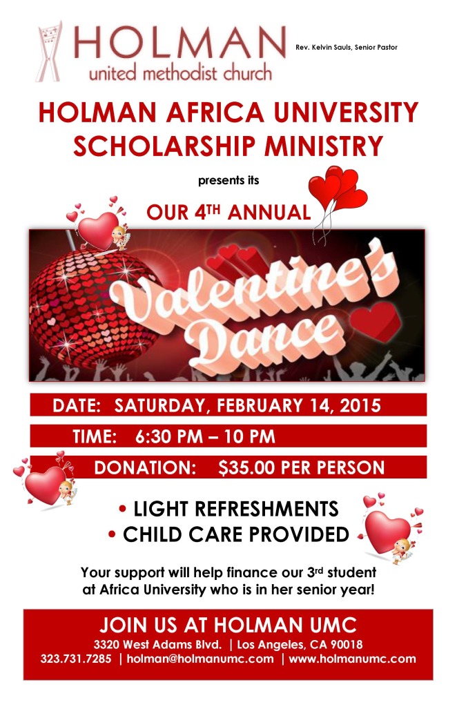 VALENTINE Dance Flyer - 2015 - POSTER