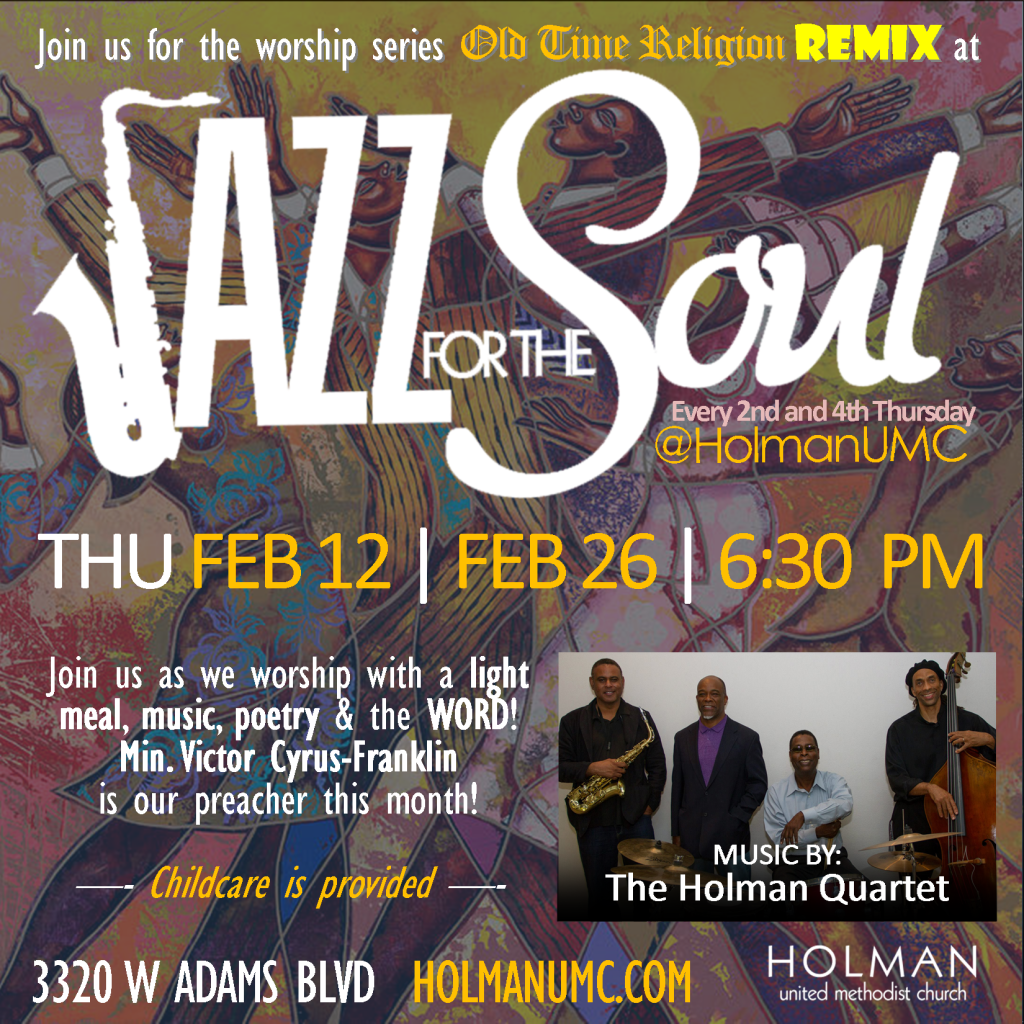 Jazz for the Soul - Flyer for February 2015-2