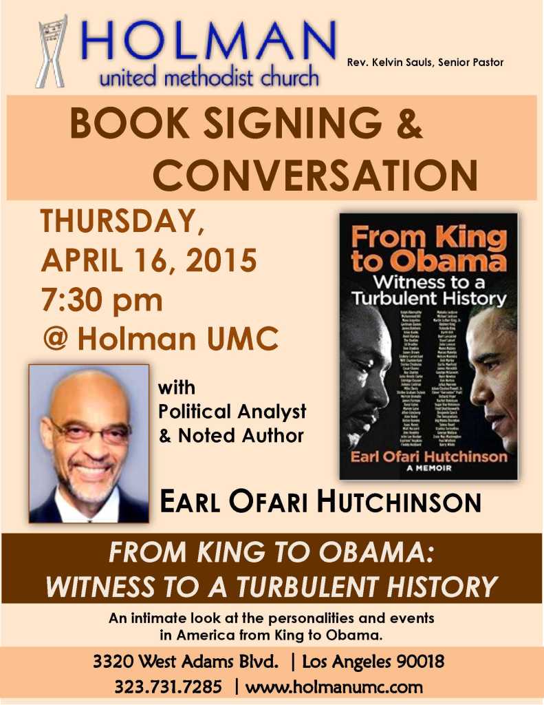 BOOK SIGNING - EARL OFARI HUTCHINSON