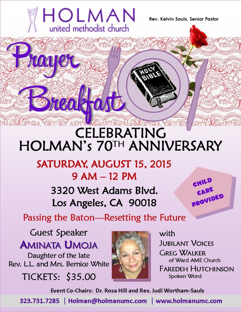 70TH ANNIVERSARY - PRAYER BREAKFAST - REVISED