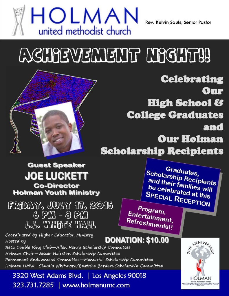 ACHIEVEMENT DAY - 2015 - FLYER revised