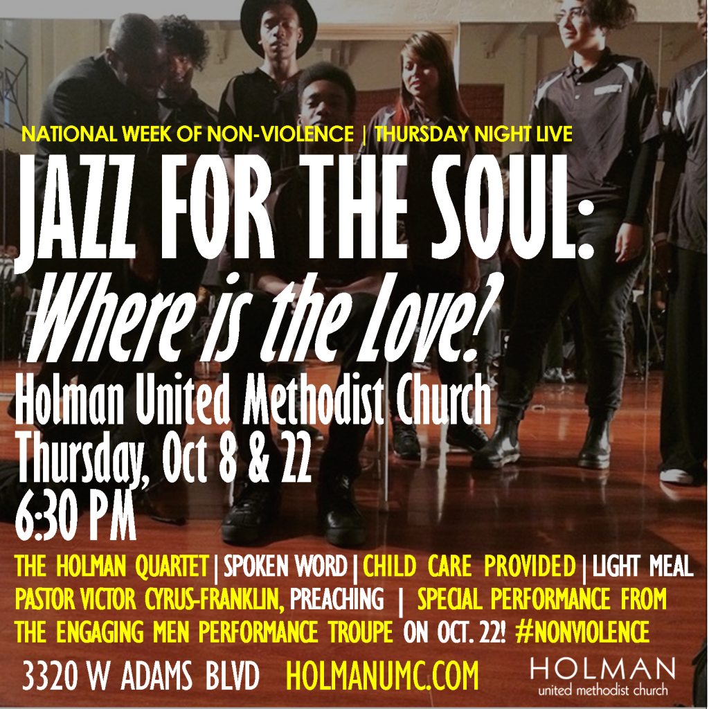 Jazz for the Soul - Where is the Love 2 - October 2015