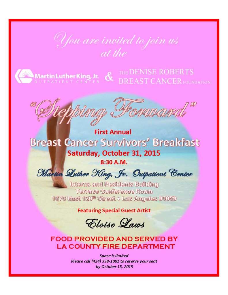 Flyer - Survivors Breakfast