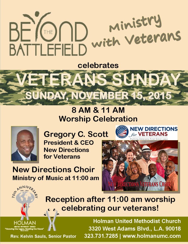 VETERANS SUNDAY - 2015