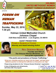 UMW - HUMAN TRAFFICKING FORUM - 2015-05-22