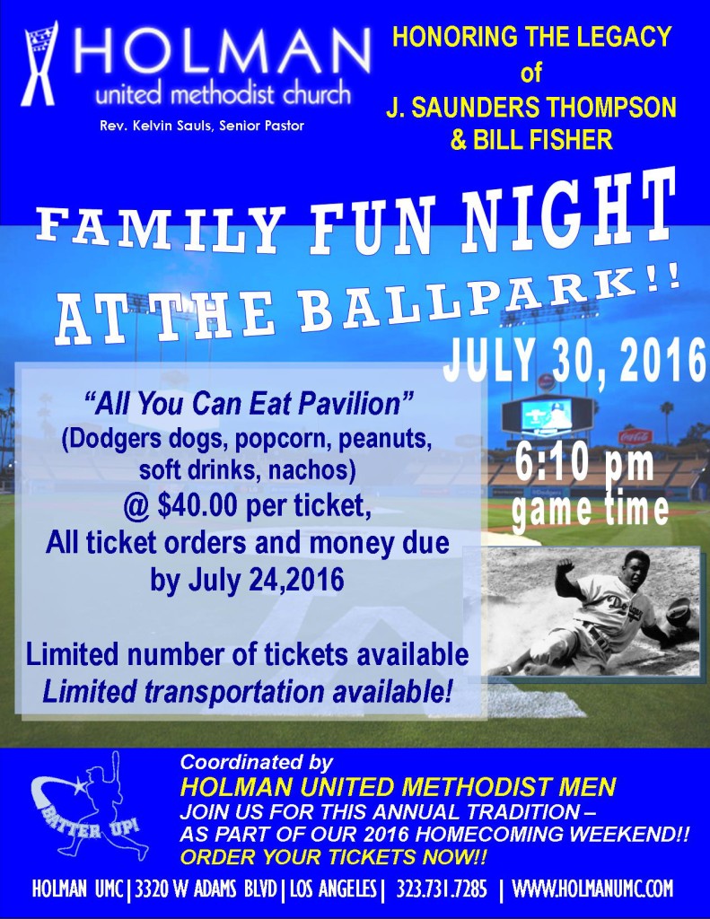 Dodger Night Poster - 2016