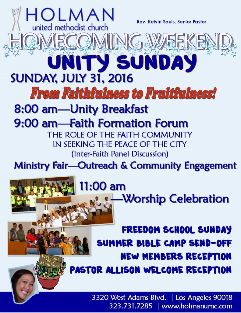 HOMECOMING 2016 - SUN