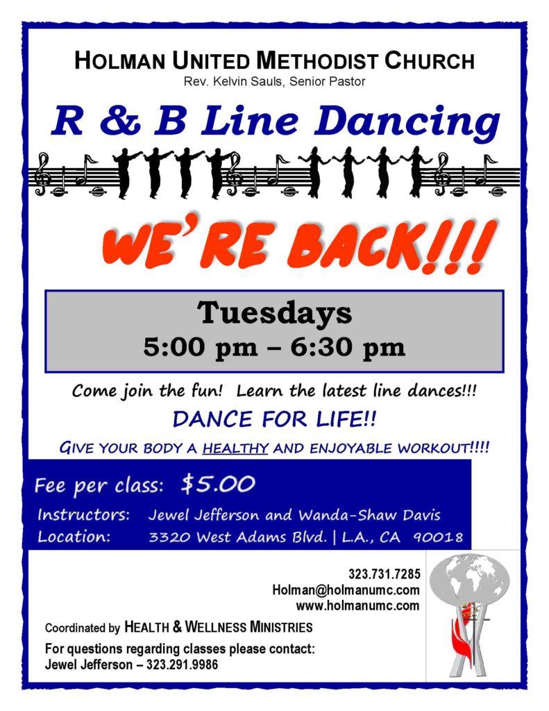 Line Dancing Flyer