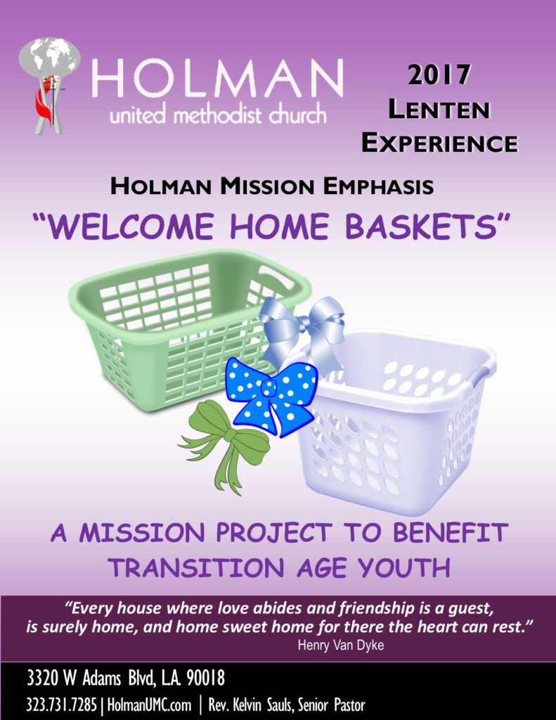 Lenten Mission Project - 2017 - Holman flyer