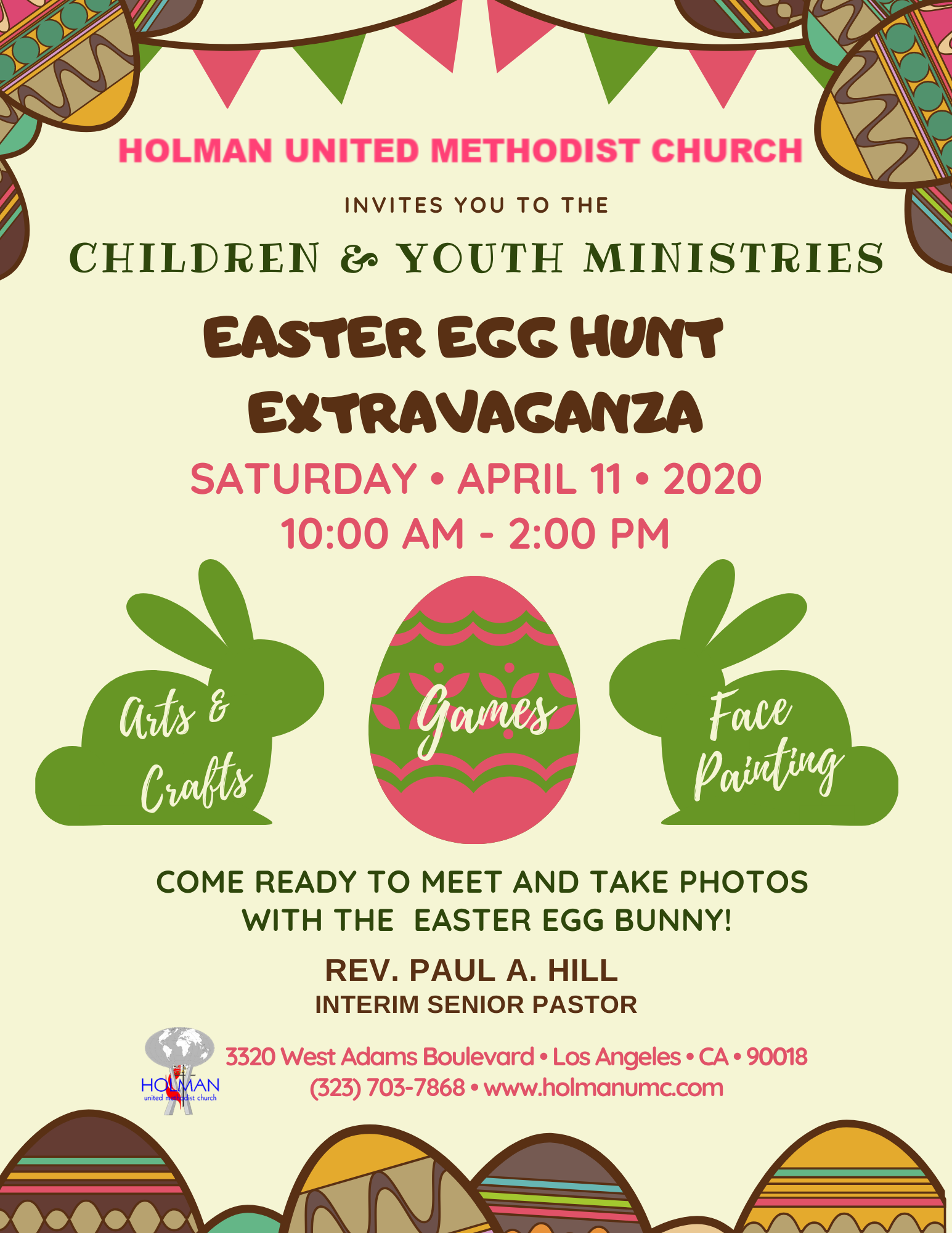 Easter Egg Hunt Flyer – Holman United Methodist Church