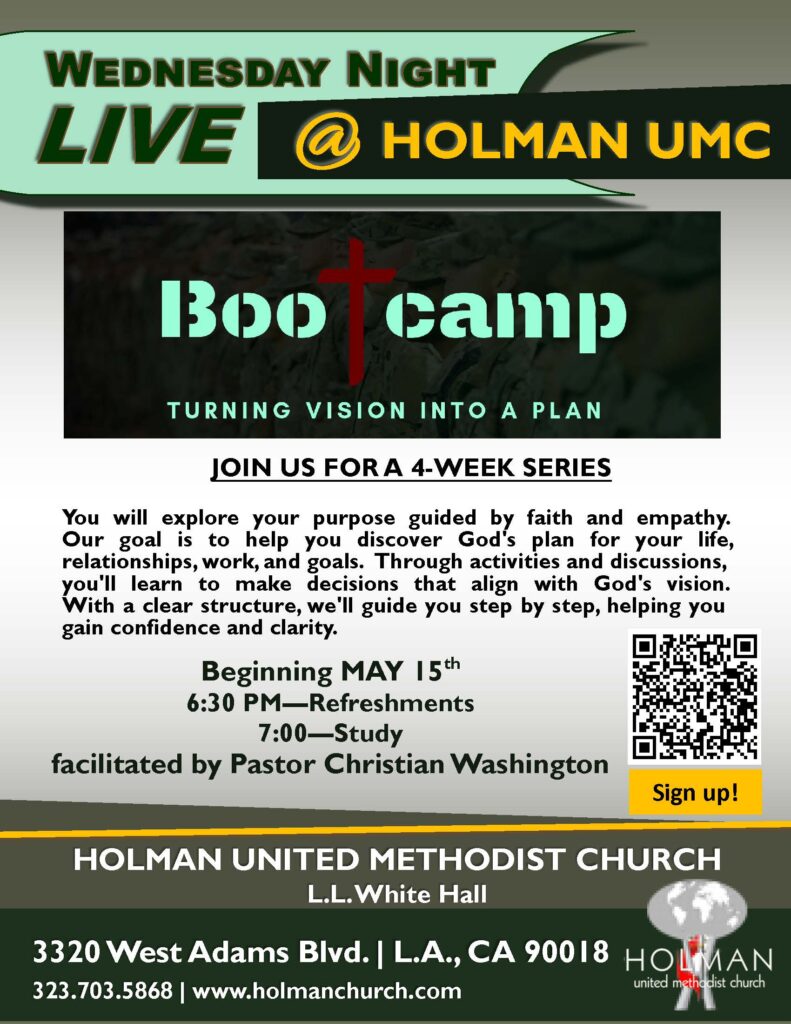 Methodist Flyer HUMC – WNL – BOOT Camp – flyer revised – Holman United Methodist Church